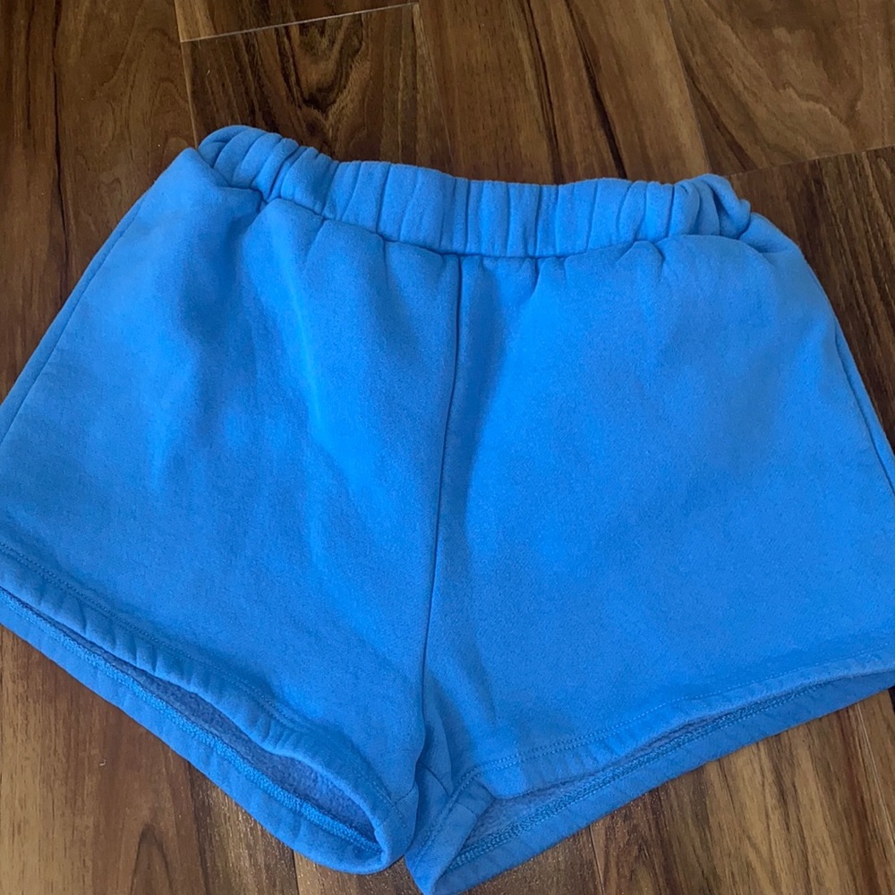 Princess Polly blue shorts